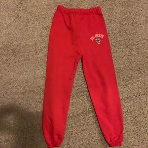NC State sweatpants